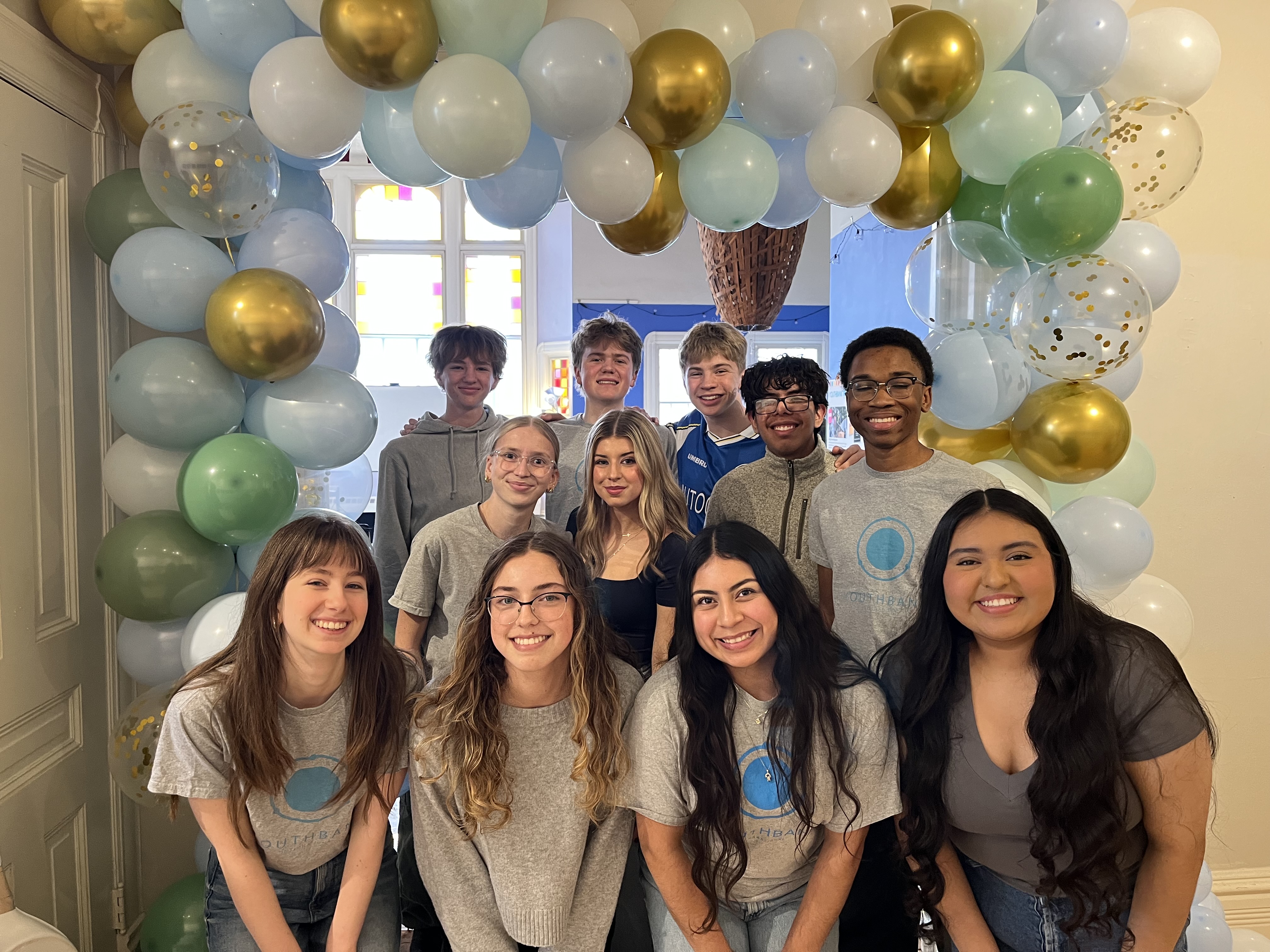 youth bank participants at celebration